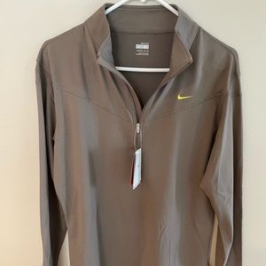 Nike Fit Dry Women's Dri-Fit Element 1/2 Zip Running Top Long Sleeve